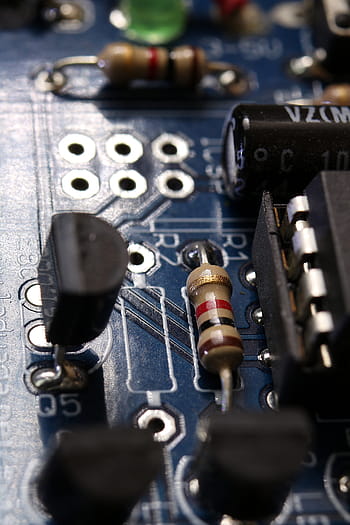 obvod, počítačový čip, elektronika, obvodů, mikročip, technologie, polovodič, základní deska, součástka, kondenzátor, odpor