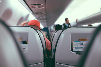 inside, airplane, airline, travel, trip, passengers, seat, cabin, crew, people, men