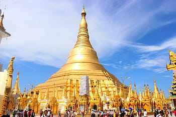 zlatý chrám, pagoda shwedagon, pagoda, Myanmar, Asie, buddhismus, shwedagon, barma, yangon, Buddha, zlato