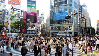 group, people, walking, street, japan, tokyo, shibuya, japanese, building, crowd, shopping
