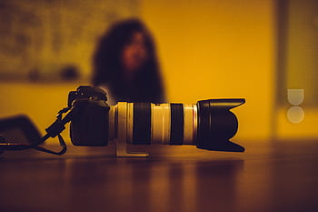 kánon, objektiv, Fotoaparát, fotografování, dslr, rozmazat
