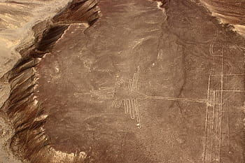 inca land formation, nasca, peru, nazca plateau, nasca lines, hummingbird, sacred bird, mountain country, nazca lines, scratching pictures, geo glyphs