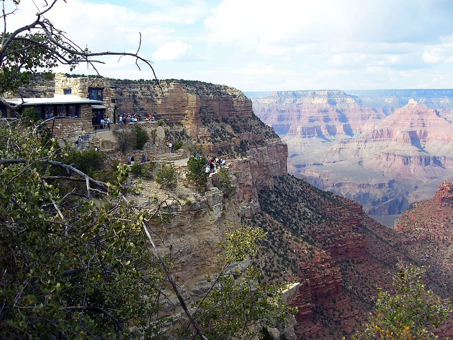 kaňon, colorado, mirador, krajina, nesmírnost, zázraky, grand canyon národní park, Grand Canyon, arizona, usa, Příroda