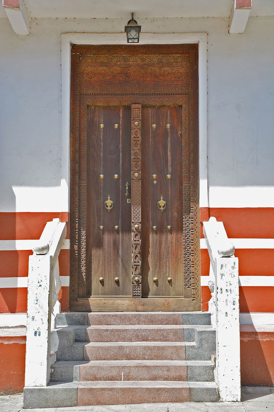 door, wooden door, zanzibar, africa, stone town, tanzania, culture, ornament, decoration, arabic, swahili