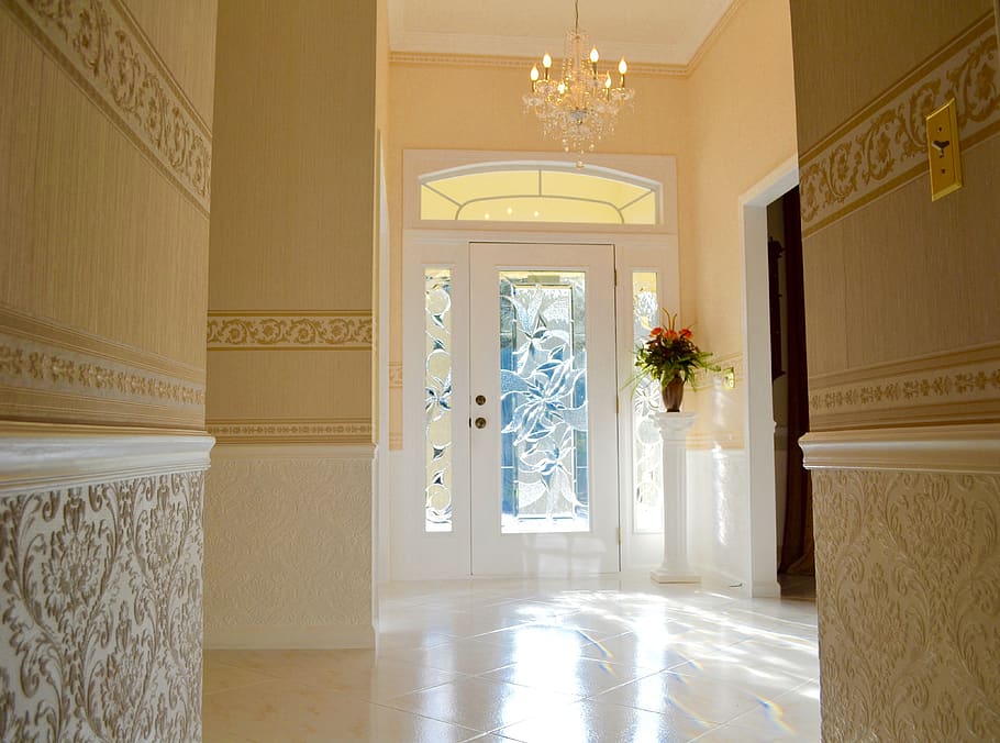Domov, design, Dům, domácí interiér, moderní, Vzhled interiéru, vyzdobit, interiér, živobytí, luxus