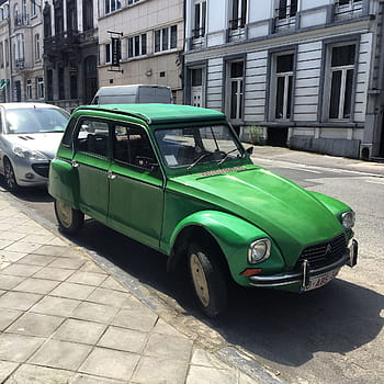 auto, vinobraní, retro, citroen, francouzština, klasický, veteránů, přeprava, starý, antický, zelená