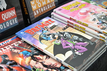 dc comics, comic, book, batman, comic-con, comics, books, cartoons, indoors, day, close-up
