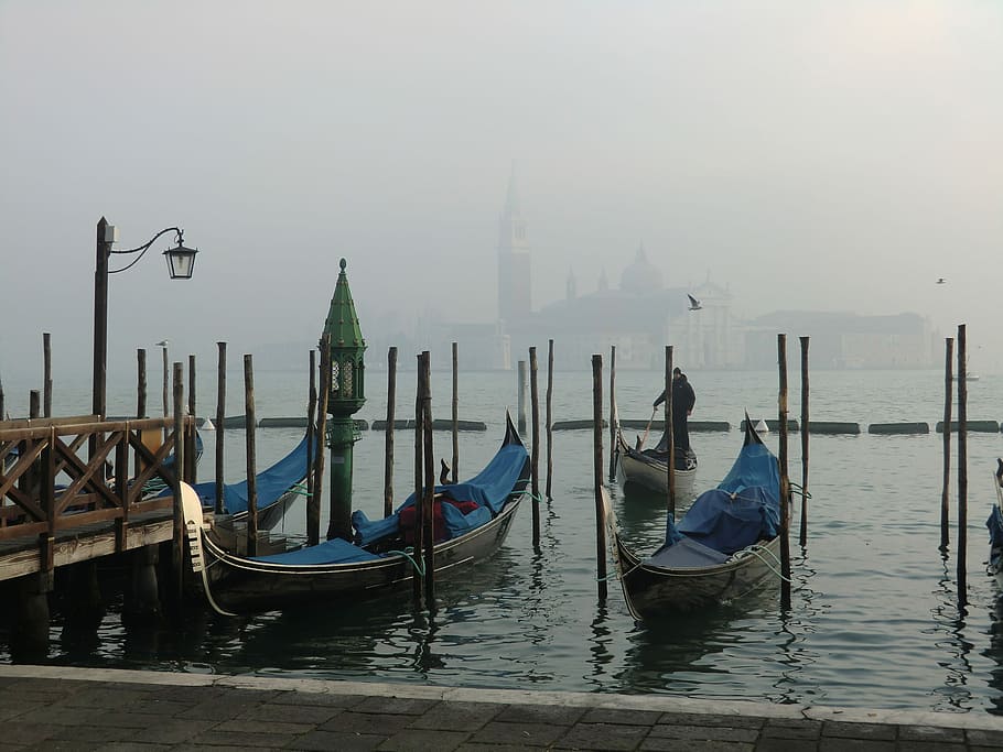 benátky, itálie, mlha, Evropa, cestovat, Benátky, Itálie, voda, italština, benátský, gondola, cestovní ruch