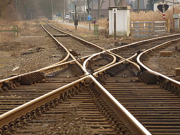 train, track, railway line, tracks, rails, transport, train track, trains, bills of exchange, sleepers, gravel