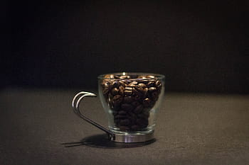 série expresso, Expresso, série 3, des haricots, fermer, café, grains de café, tasse, boisson, chaleur - température, marron