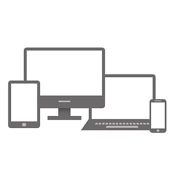 Černá, laptop, monitor, ilustrace, technologie, zařízení, reagující, web, internetu, webová stránka, notebook