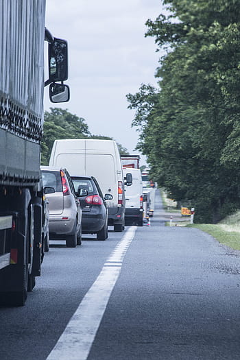fotografering af trafik, marmelade, Trafik, vej, køretøjer, auto, køre, hovedvej, auto slange, lastbil, transportere