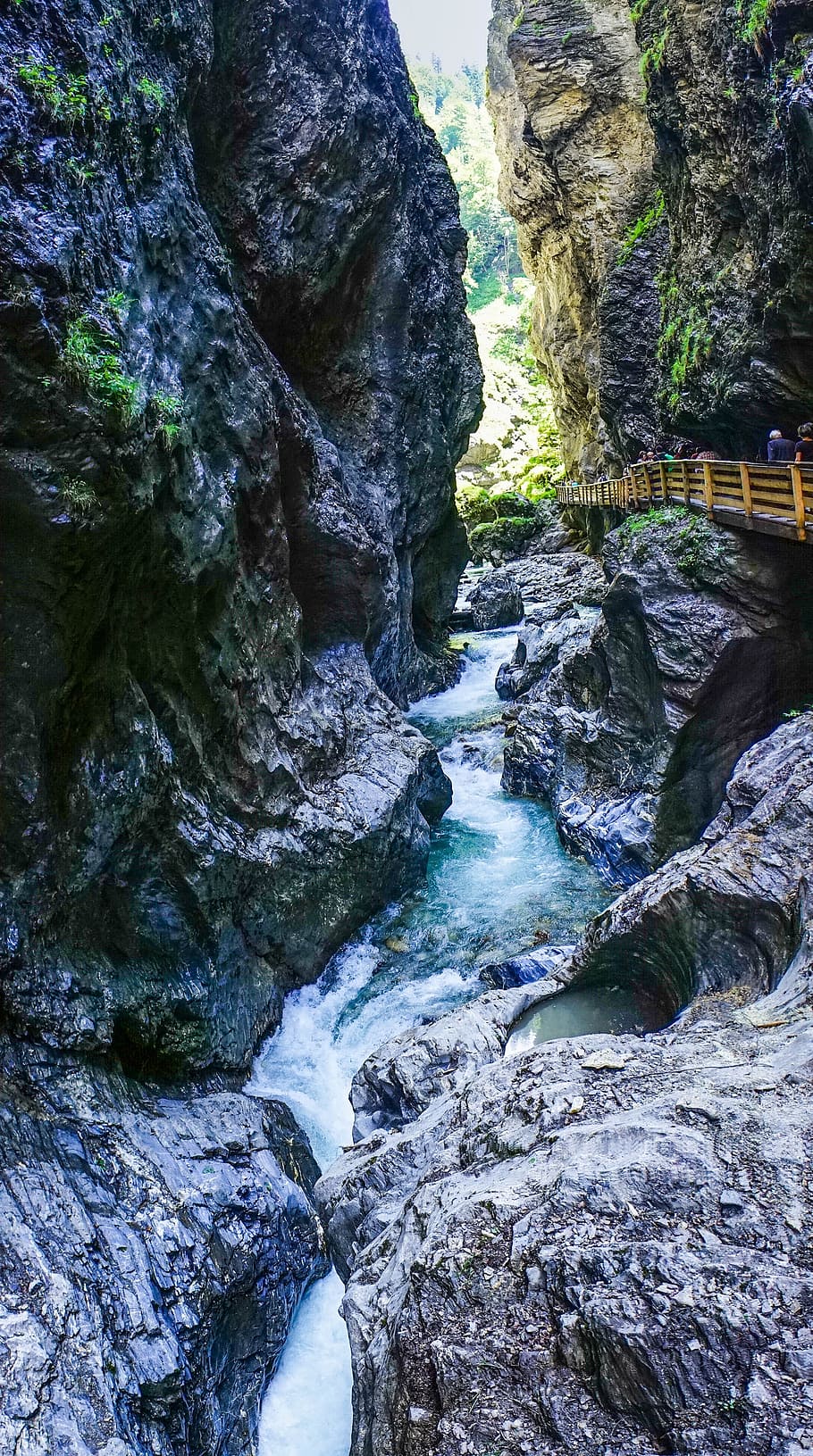 Liechtensteinklamm, Gorge, Austria, water, rocks, nature, landscape, river, stream, waterfall, rock - Object