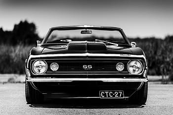 nero, fotografia di auto in scala di grigi, America, macchina classica, auto, Vintage ▾, veicolo, vecchio, automobile, stile, Stati Uniti d'America