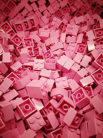 Lego, ροζ, δομικά στοιχεία, μπλοκ, παιχνίδια