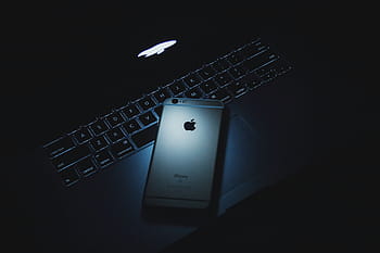 zlatý iphone 6, 6s, macbook, pro, stříbrný, iphone, s, horní, kancelář, práce, podnikání