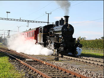 steam locomotive, railway, train, railway station, water vapor, old, nostalgia, historically, out of date, locomotive, loco