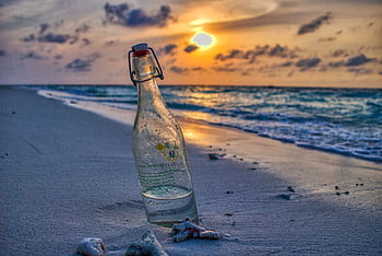 cielo giallo, natura, Alba, tramonto, spiaggia, Maldive, corallo, mare, sole, arancia, paesaggio del cielo