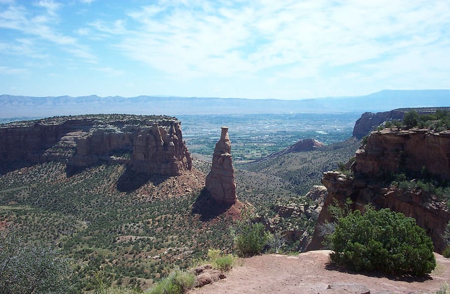 nezávislost rock, Skála, národní památka colorado, velké křižovatce, colorado