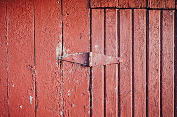 Beton, Wand, rot, Farbe, Textur, Hintergründe, Vollbild, Tür, Holz - Material, rostig, Nahansicht