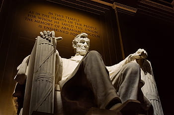 lincoln, památník, Washington, prezident, lincoln, pamětní, abraham, historický, slavný, států, DC, sjednocený