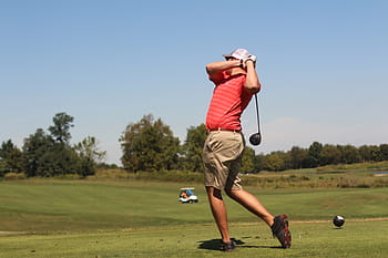 muž, hospodářství, golfový klub, golf, sport, zelená, chod, hráč golfu, volný čas, mužský, mladý