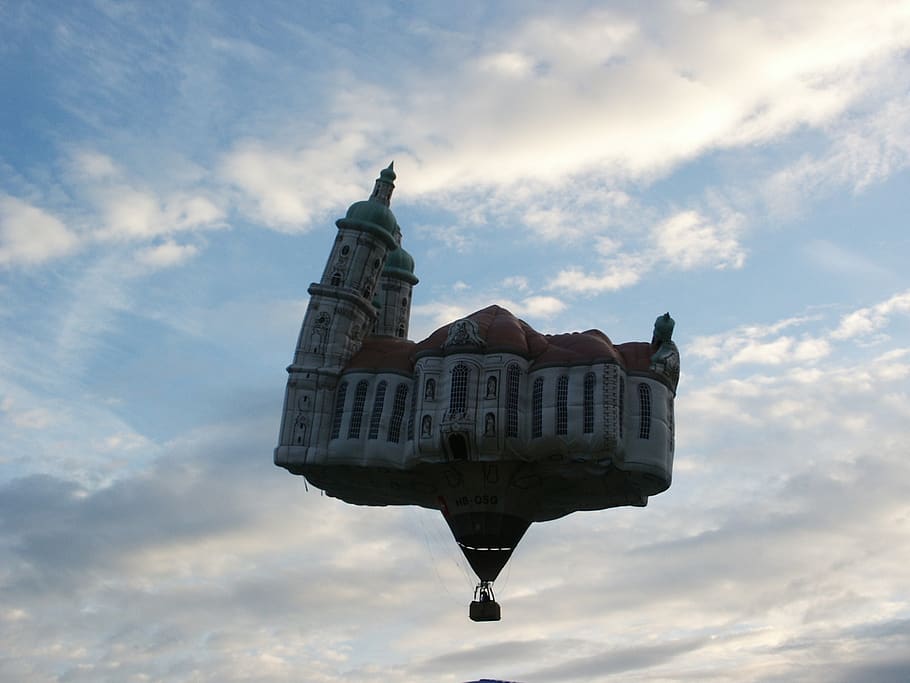 balón, horkovzdušný balón, jízda horkovzdušným balónem, nebe, koláč na obloze, vzlétnout, zajatý balón, vzestup, létající