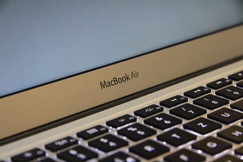 MacBook air, stříbrný, macbook, vzduch, laptop, jablko, počítač, klávesnice, prohlížeče, výzkum, studie