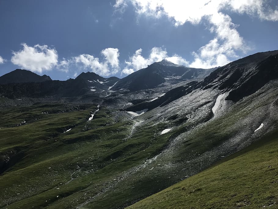 purposes, alpine route, alps, alpine, adventure, walk, sky, tops, excursions, hiking, mountains