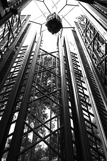 geometric, garvan botanical gardens, bell tower, design, modern, church, building, architecture, tower, attraction