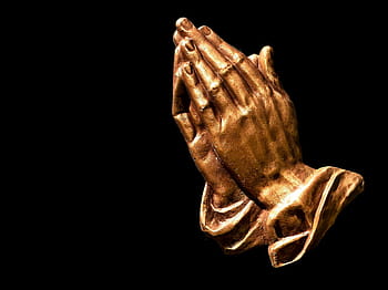 ใกล้ชิด, ภาพถ่าย, ทองเหลืองสี, อาขยาน, มือ figurine, มืออธิษฐาน, ความเชื่อ, หวัง, ศาสนา, อธิษฐาน, พับ