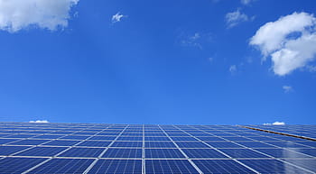 blue, sky, white, clouds photography, solar energy, solar system, solar panel, photovoltaic, renewable, energy revolution, solar cells
