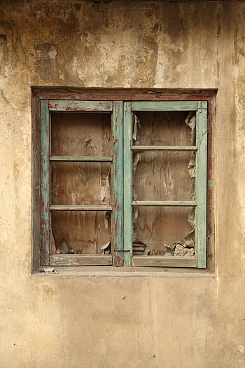 okno, opustit, zlomený, starý, špinavý, zřícenina, letitý, Dějiny, poškozen, dřevo, zeď