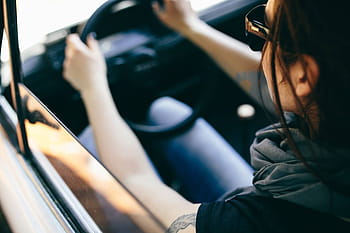 coche, mujer, en el coche, viaje, conducción de automóviles, automóvil, conducción, transporte, vehículo terrestre, mujeres, personas