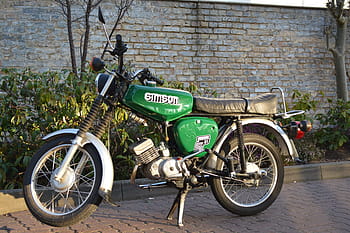 Simson, Bike, Moped, Ddr, moppet, nostalgia, transportation, bicycle, stationary, mode of transport, old-fashioned