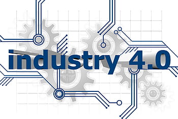 průmysl 4.0 logo, průmysl, projekt, federální vláda, high-tech, strategie, výzkum, technologie, Výroba, Ozubené kolo, informační technologie