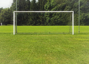 fotografie, fotbalové branky, fotbalová branka, Fotbal, spěch, fotbalový cíl, sport, síť, branková síť, míčové sporty, síť - sportovní vybavení