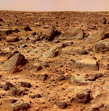 graues Felsenfeld, Mars, Planet, Oberfläche, Platz, Raumfahrt, Sonnensystem, Rock