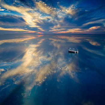 salar de uyuni, acqua, riflessi, waterscape, paesaggio marino, tranquillo, calmo, calma, mare, paesaggio, cielo, tramonto