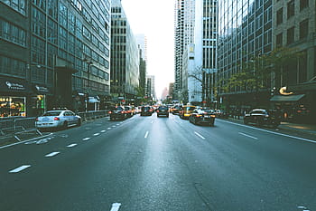 straat fotografie, auto's, weg, verkeer, stadsstraat, stedelijk, stad, straat