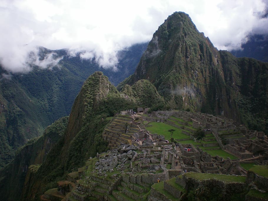 Machu Picchu, cusco, peru, krajina, cusco, Peru, inka, předků, hora, den, mrak - nebe, Příroda