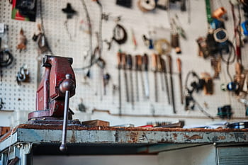 inclose, red, steel tool equipment, machine, shop, tools, workshop, work, manufacturing, metalwork, machining