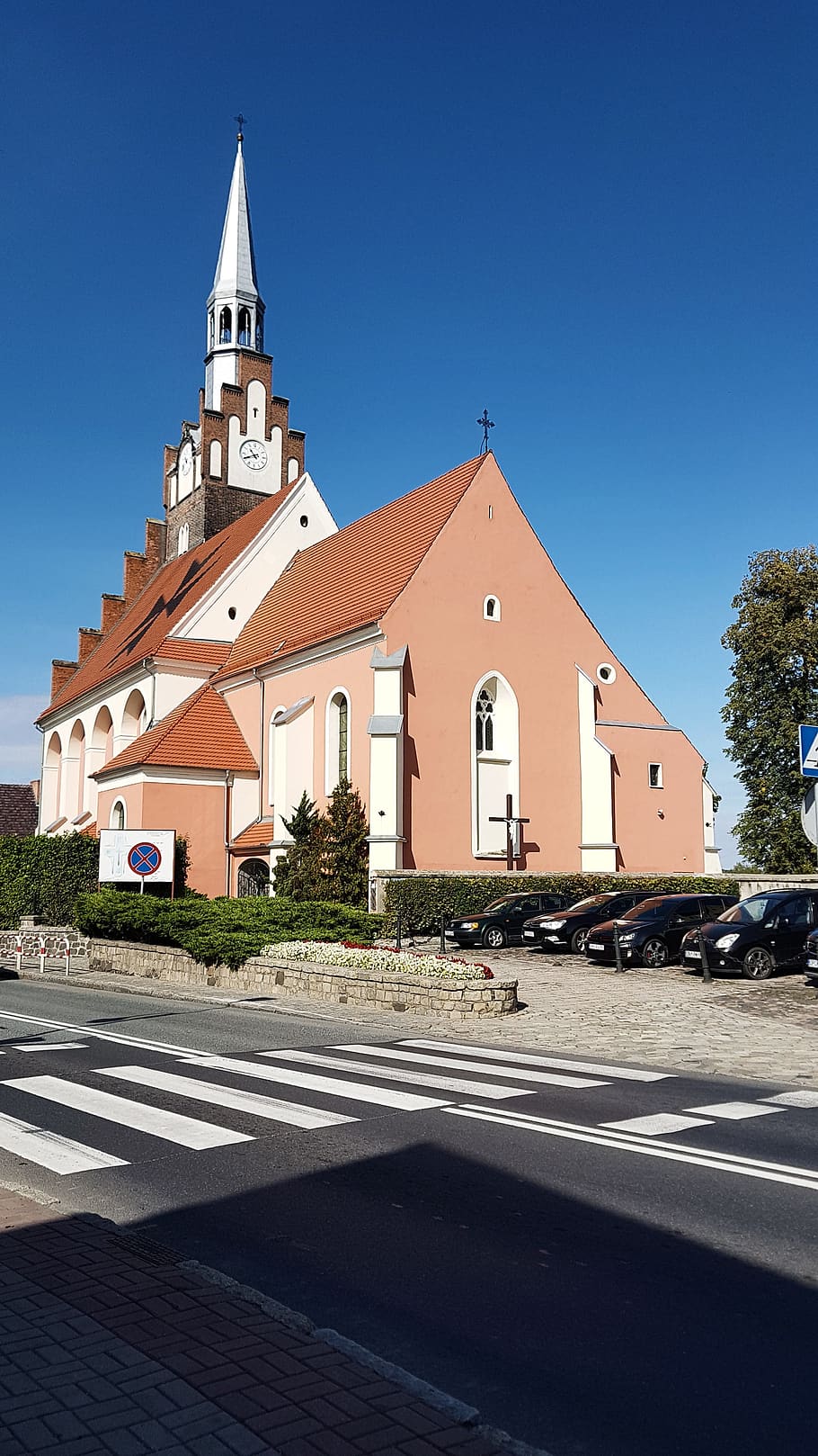 kostel, niemodlin, Polsko, architektura, Evropa, starý, cestovní ruch, věž, město, Dějiny, fasáda