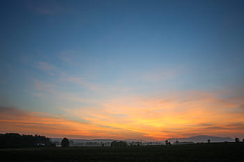 sol, baixo., hoje., o sol, baixo, por hoje, nuvens, céu, pôr do sol, natureza, crepúsculo