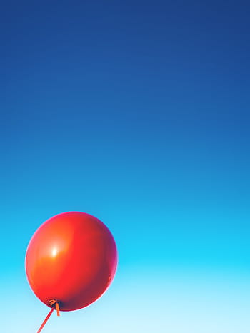 赤、 風船、 透明、 青、 空、 オブジェクト、 ヘリウム、 ヘリウム風船、 空中、 人なし、 飛行