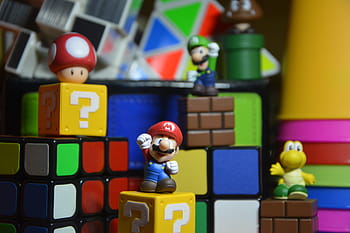 small fresh, super mario, color