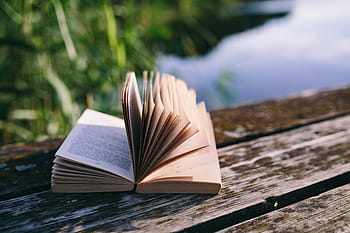 danau, buku bacaan, gadis, musim panas, wanita, vintage, bersantai, buku, notebook terbuka, waktu, dermaga tua