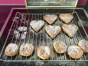 焼く、 ハート、 ビスケット、 食べる、 クッキー、 小さなケーキ、 ペストリー、 クッキーカッター、 レシピ、 菓子製品、 クリスマス