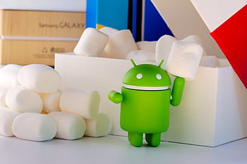 zöld, android logó, holding, mályvacukor, android, linux, okostelefon, frissítés, android 6, Google