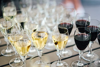 vino, naranja, jugo, Vasos, jugo de naranja, bebida, vidrio, fiesta, restaurante, celebración, bebida Vidrio